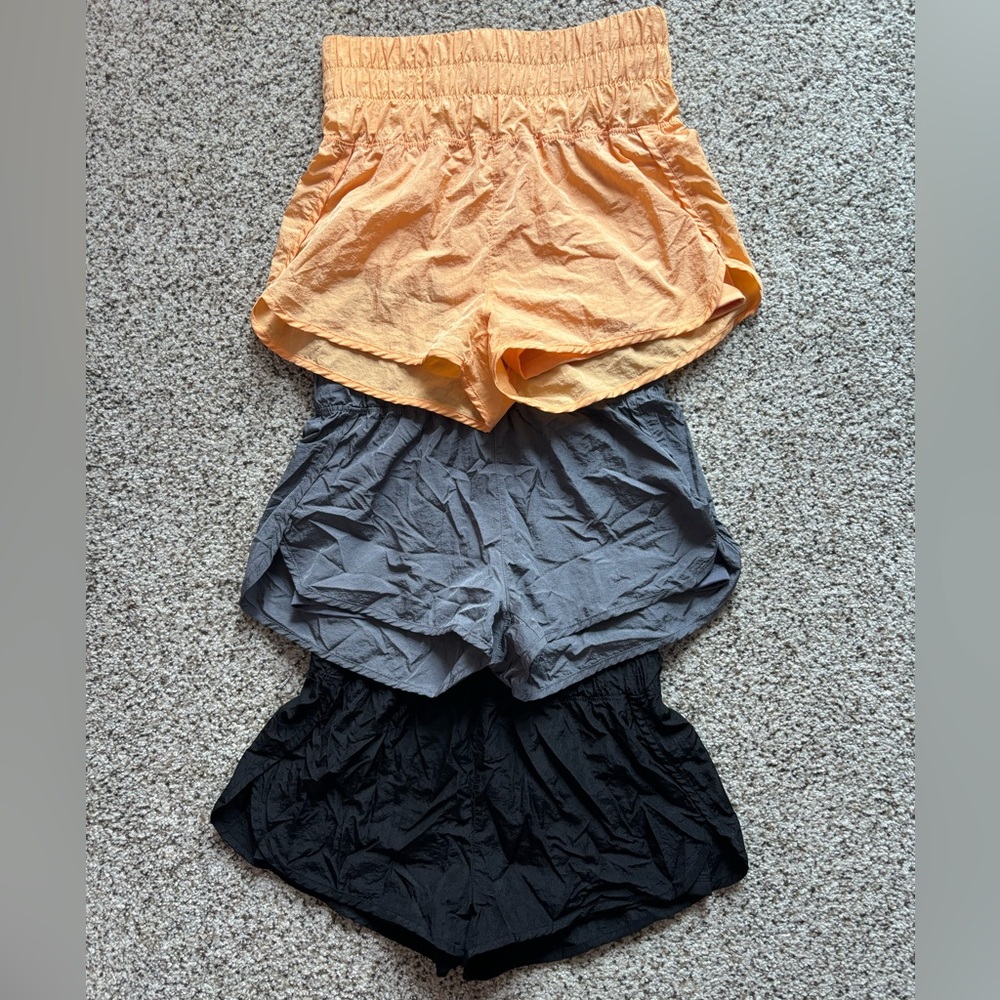 High waisted shorts (3 pack)
